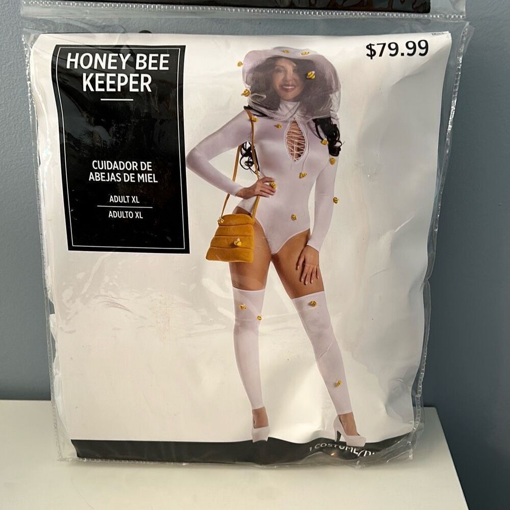 Honey Bee Keeper Halloween Costume Adult XL NWT